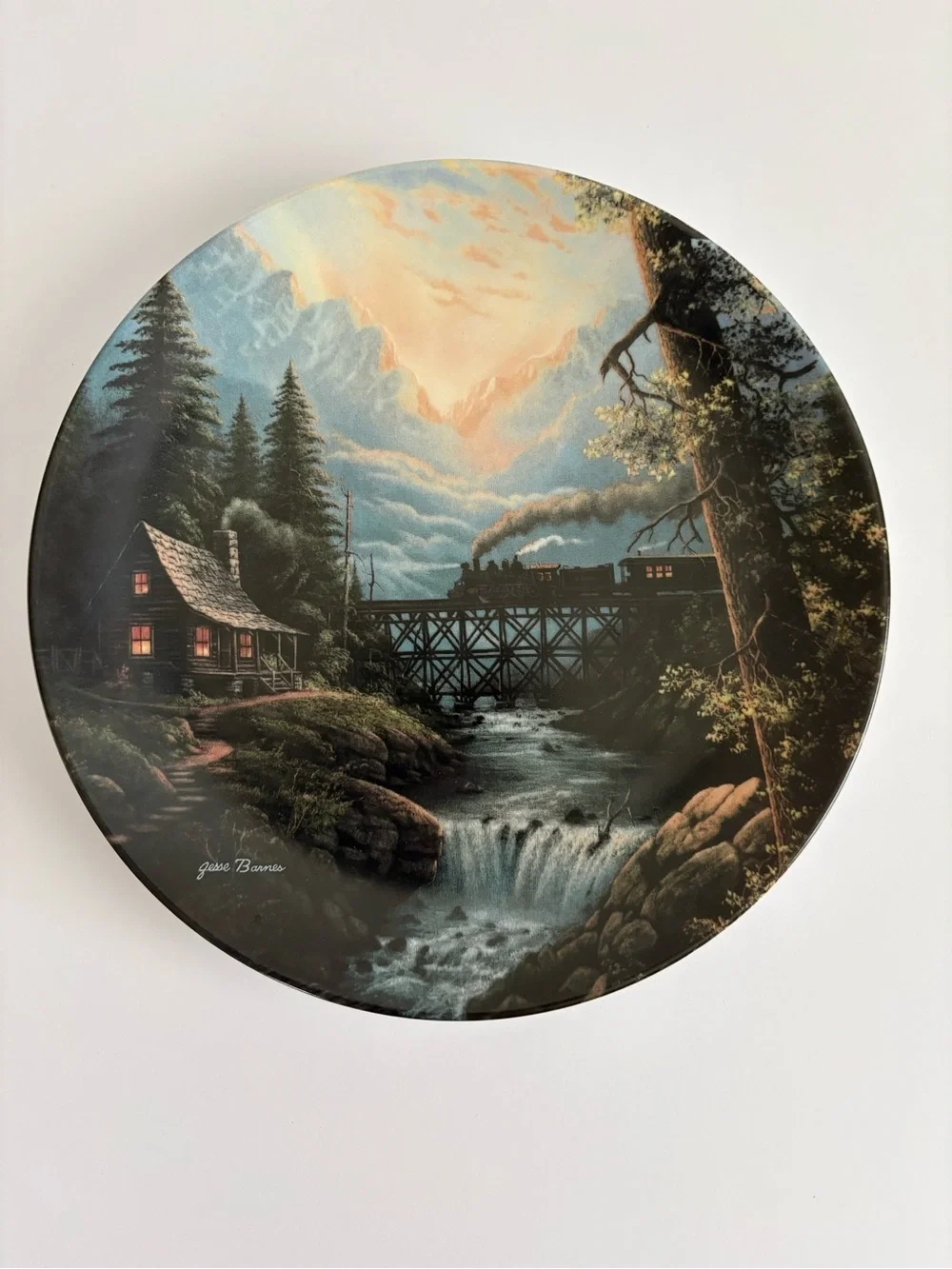 Vintage Limited 1993 “Daybreak” #2 in Series Bradford Exchange by Jesse Barnes